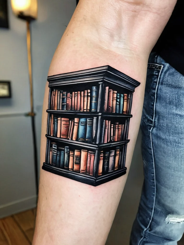znachenie-tatu-knizhnaya-polka-simvol-mudrosti-uvlechenii-i-domashnei-biblioteki_arhitektura-znanii-varianty-dizaina-i-stilei-tatuirovki-kniz