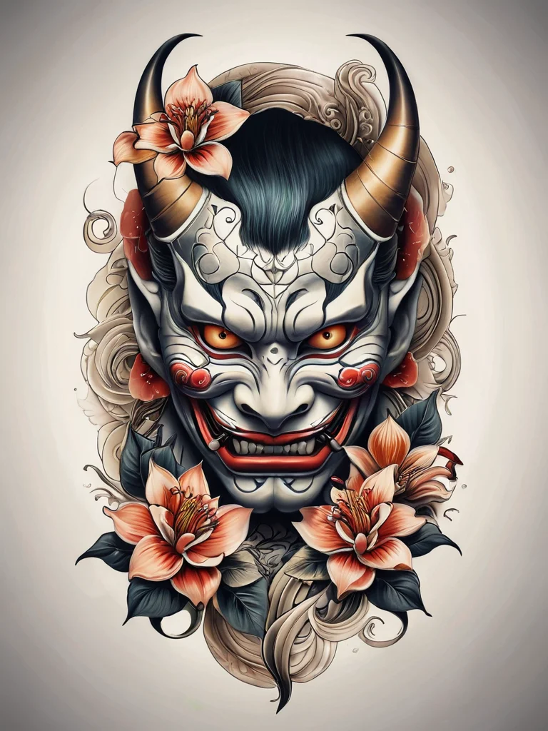 znachenie-tatu-maska-hannya-simvol-iz-yaponskogo-teatra-olicetvoryauschii-revnost-i-stradanie_garmoniya-na-kozhe-s-chem-sochetat-tatu-hannya-dlya-usileniy