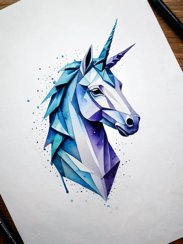 znachenie-tatu-origami-edinorog-beguschii-po-lezviu-simvol-mechty-iskusstvennyh-vospominanii-i-voprosa-chto-realno_stilisticheskie-resheniya-dlya-tatu-origami-edinorog-ot-mini
