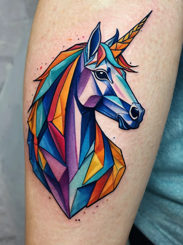 znachenie-tatu-origami-edinorog-beguschii-po-lezviu-simvol-mechty-iskusstvennyh-vospominanii-i-voprosa-chto-realno_uhod-za-tatu-origami-edinorog-sovety-dlya-sohraneniya-yarkos