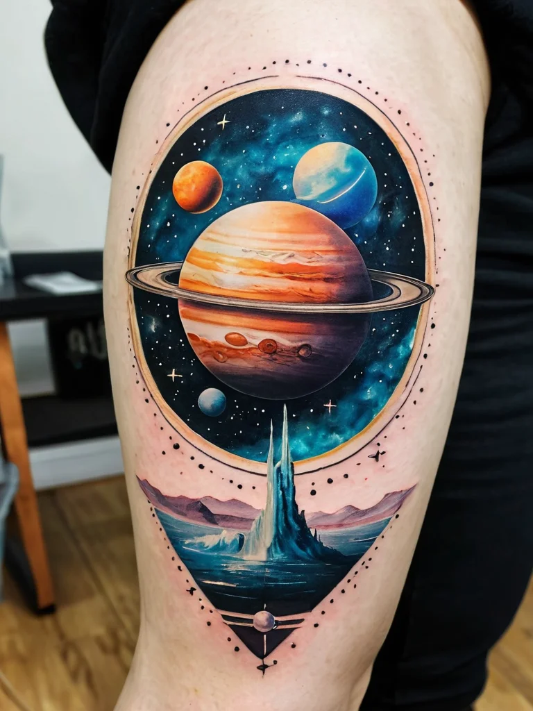 znachenie-tatu-simvoly-planet-astrologicheskaya-magiya-i-vliyanie-nebesnyh-tel_vneshnie-giganty-kosmos-sudba-i-transformaciya-upiter-saturn