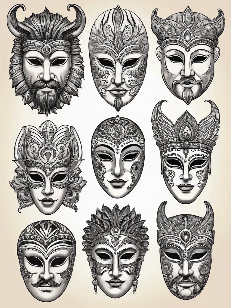 znachenie-tatu-teatralnye-maski-komediya-i-tragediya-simvol-akterskogo-masterstva-i-dvoistvennosti-zhizni_ot-antichnosti-do-nashih-dnei-evoluciya-teatralnyh-masok-kak