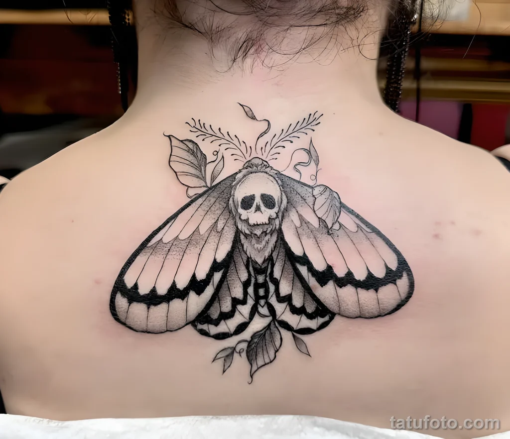 Значение тату бражник - пример рисунка тату №19 - tatufoto.com