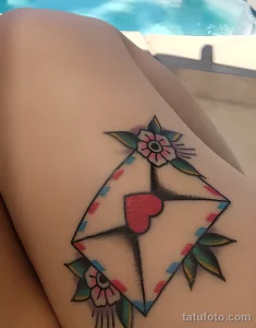 Значение тату конверт с письмом - пример рисунка тату №01 - tatufoto.com