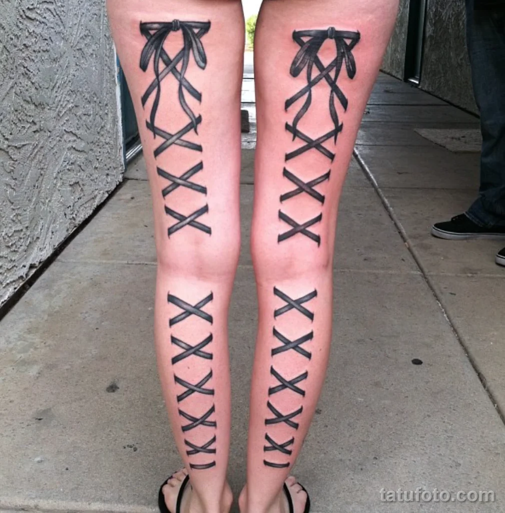 Значение тату корсет - пример рисунка тату №68 - tatufoto.com