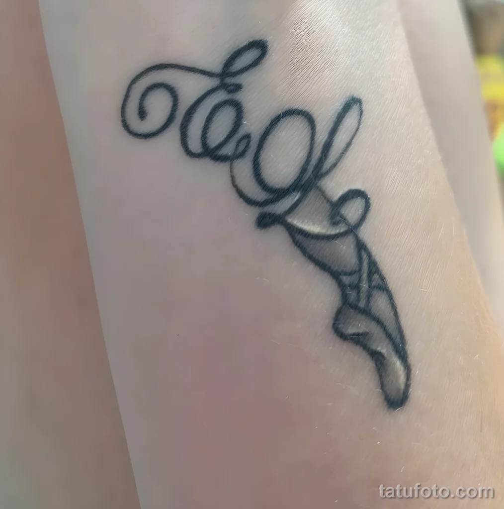 Значение тату пуанты - пример рисунка тату №05 - tatufoto.com