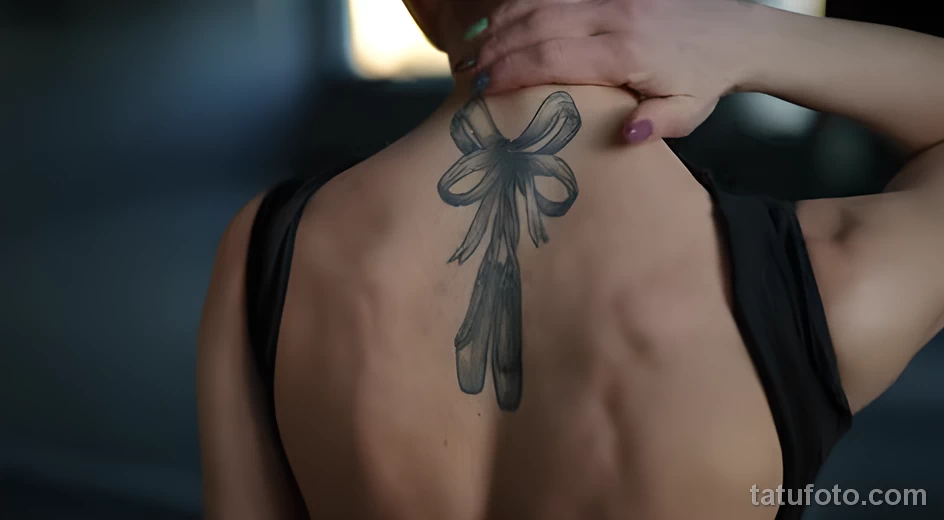 Значение тату пуанты - пример рисунка тату №21 - tatufoto.com