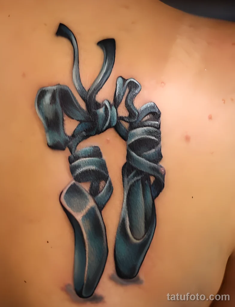 Значение тату пуанты - пример рисунка тату №23 - tatufoto.com