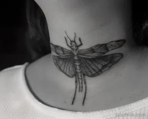 Значение тату саранча - пример рисунка тату №05 - tatufoto.com