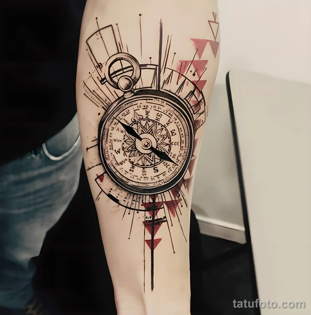 Значение тату секундомер - пример рисунка тату №06 - tatufoto.com