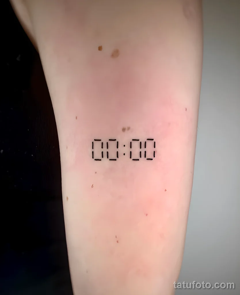 Значение тату секундомер - пример рисунка тату №15 - tatufoto.com