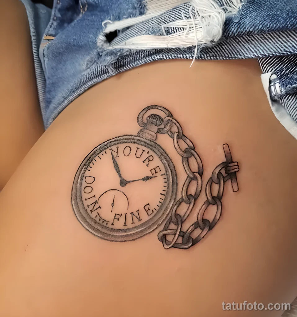 Значение тату секундомер - пример рисунка тату №16 - tatufoto.com