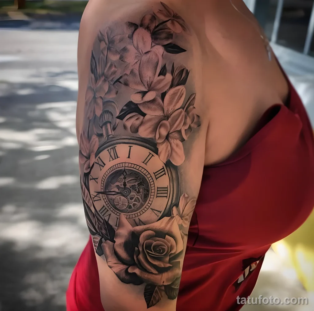 Значение тату секундомер - пример рисунка тату №24 - tatufoto.com