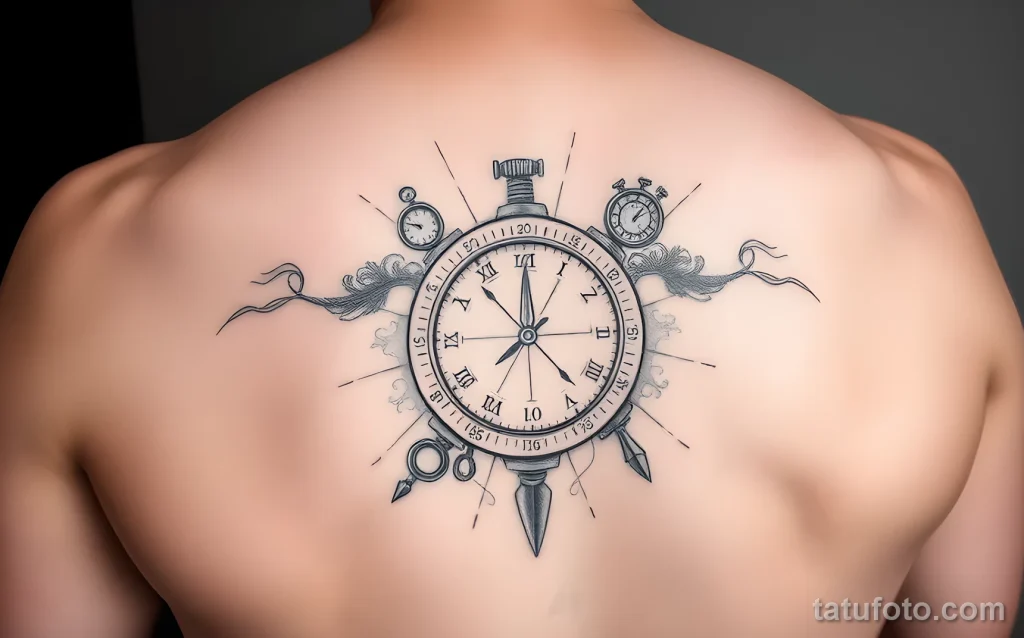 Значение тату секундомер - пример рисунка тату №25 - tatufoto.com