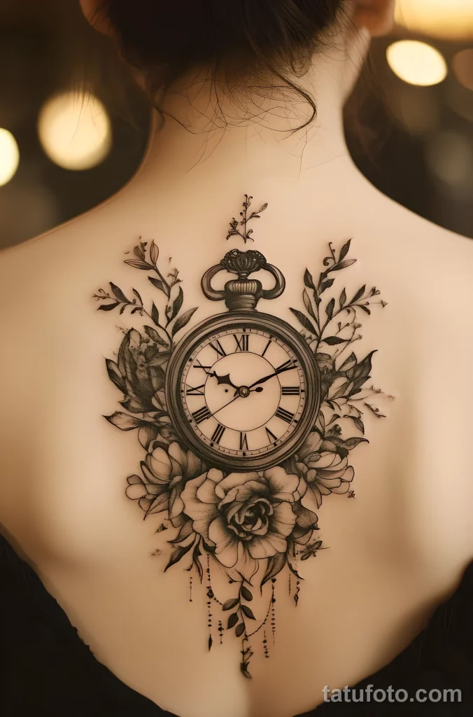 Значение тату секундомер - пример рисунка тату №27 - tatufoto.com