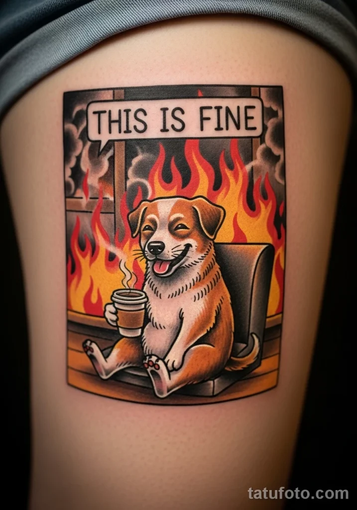 Ирония и сарказм в татуировках №03 - tatufoto.com
