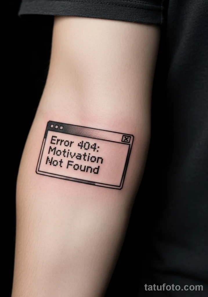 Ирония и сарказм в татуировках №10 - tatufoto.com