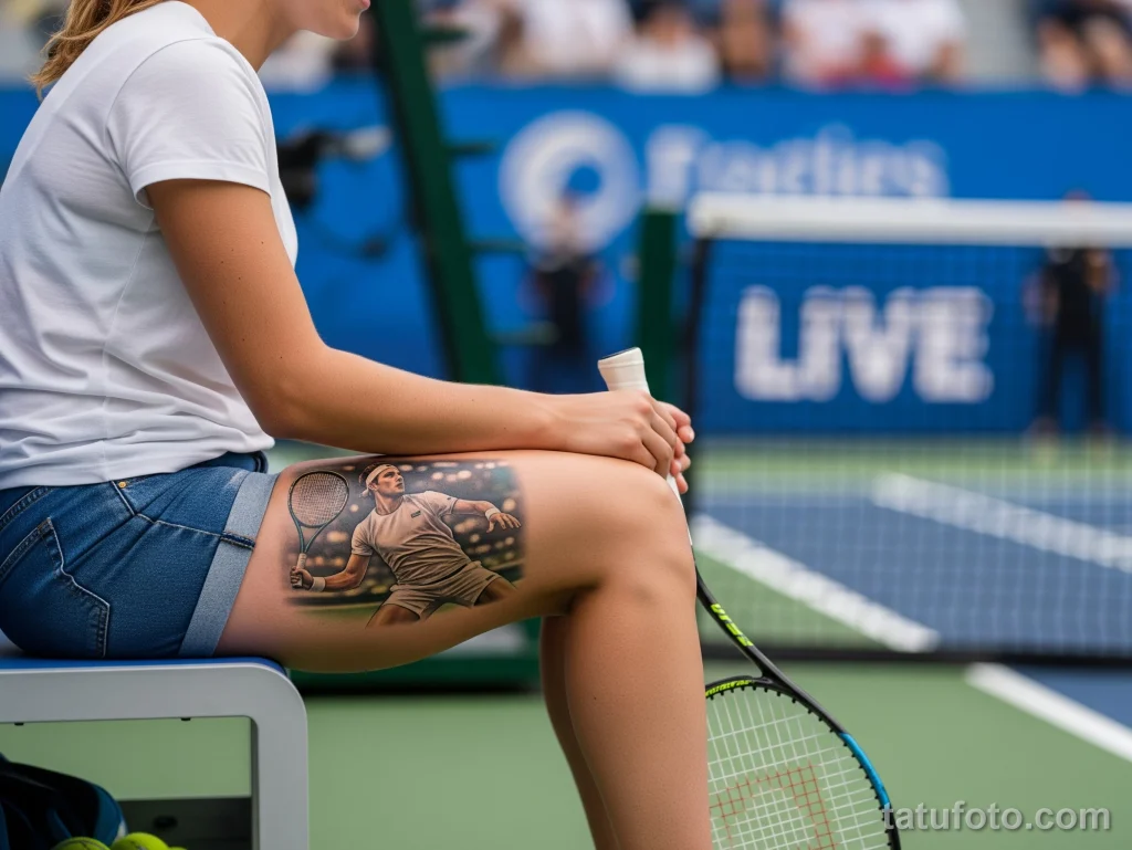 От арены до студии- как спорт вдохновляет на создание тату 2025 №04 - tatufoto.com
