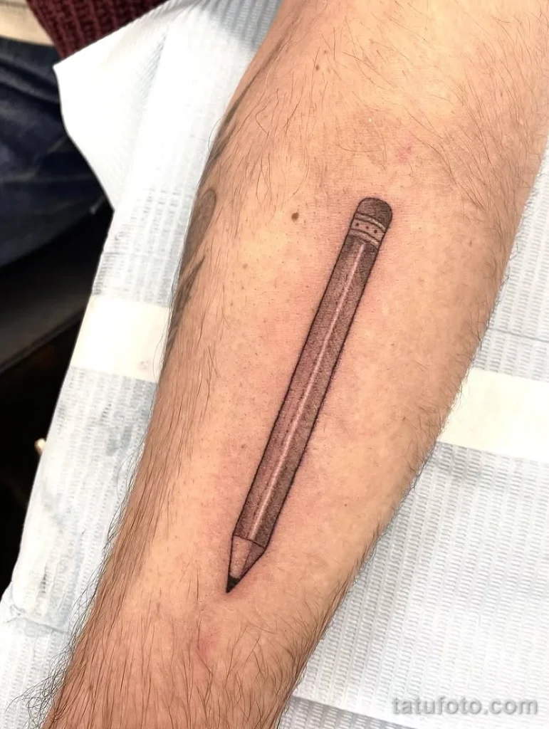 Пример рисунка тату карандаш №05 - tatufoto.com