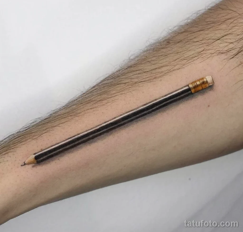 Пример рисунка тату карандаш №12 - tatufoto.com