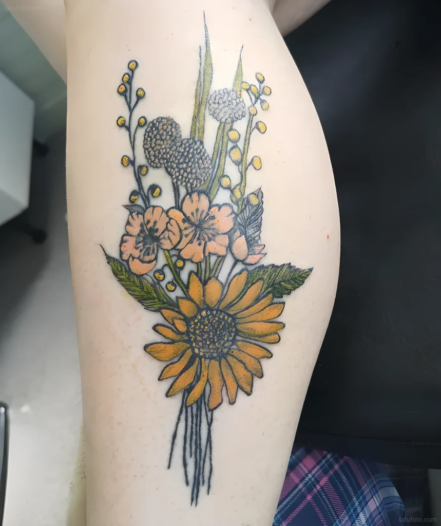 тату-букет-полевых-цветов-пример-рисунка-тату-для-tatufoto-com-18