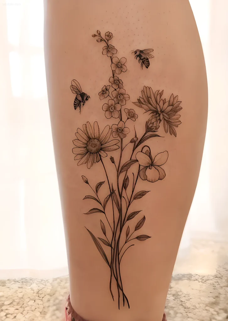 тату-букет-полевых-цветов-пример-рисунка-тату-для-tatufoto-com-37