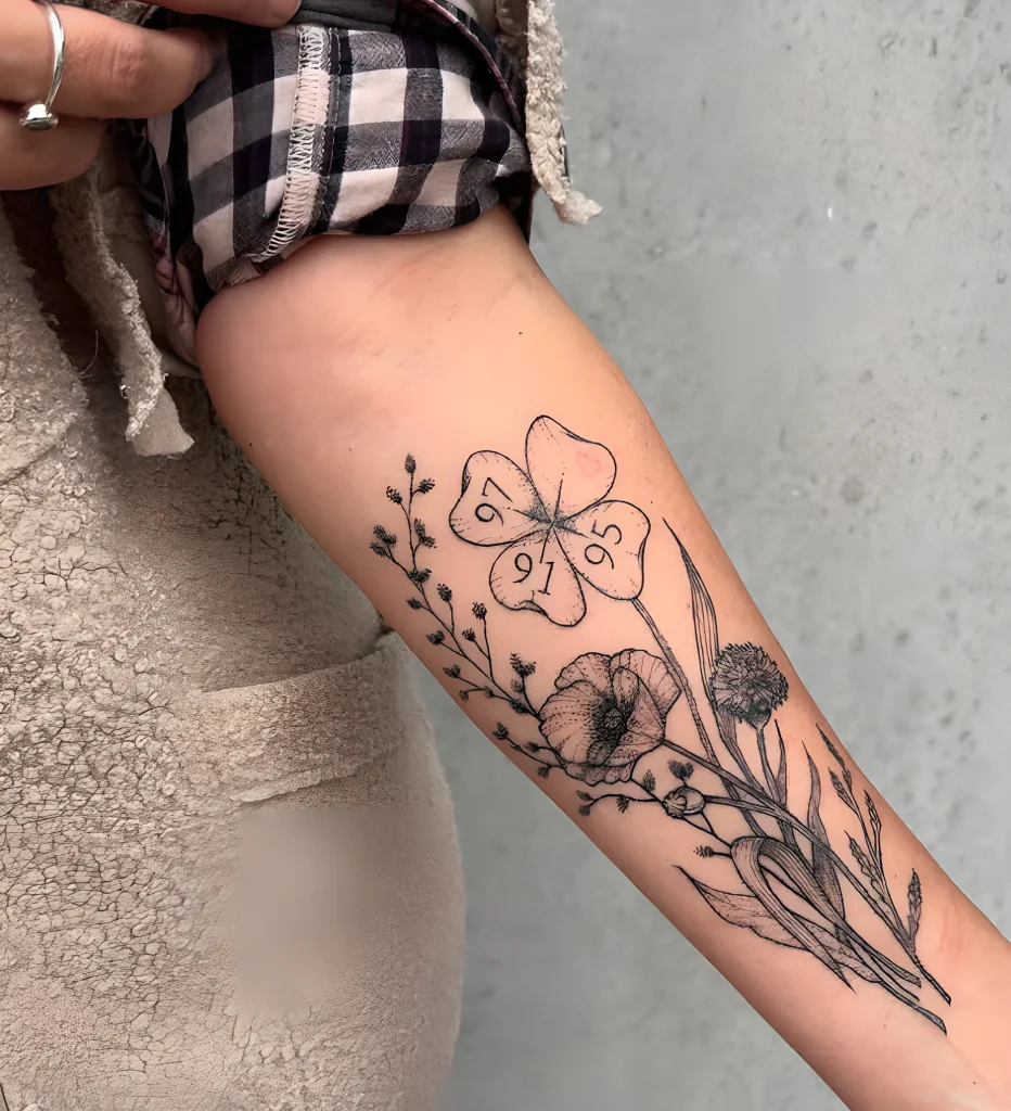 тату-букет-полевых-цветов-пример-рисунка-тату-для-tatufoto-com-45