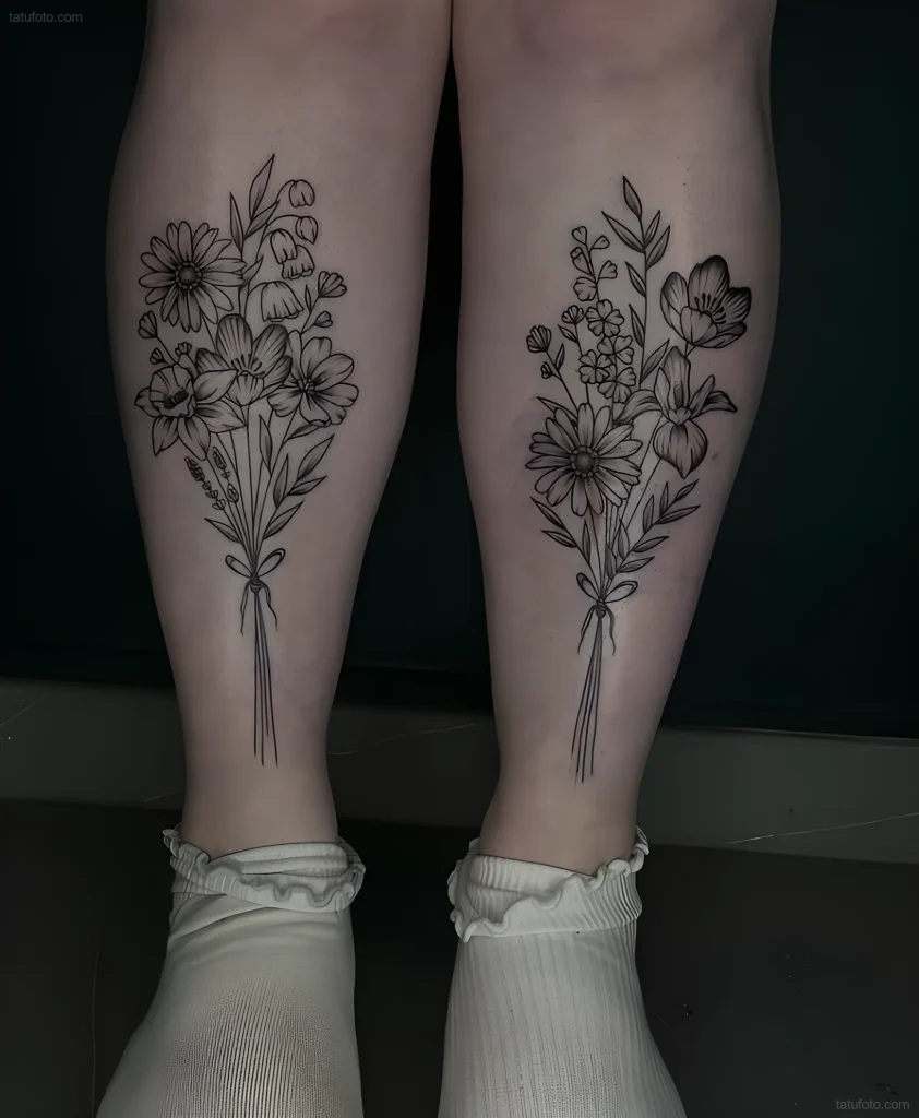 тату-букет-полевых-цветов-пример-рисунка-тату-для-tatufoto-com-48