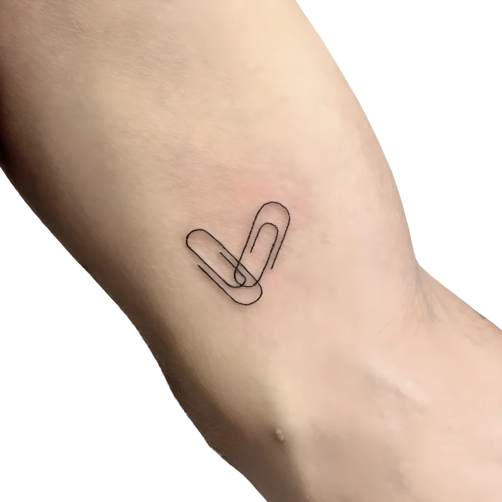 тату-скрепка-пример-рисунка-тату-для-tatufoto-com-2