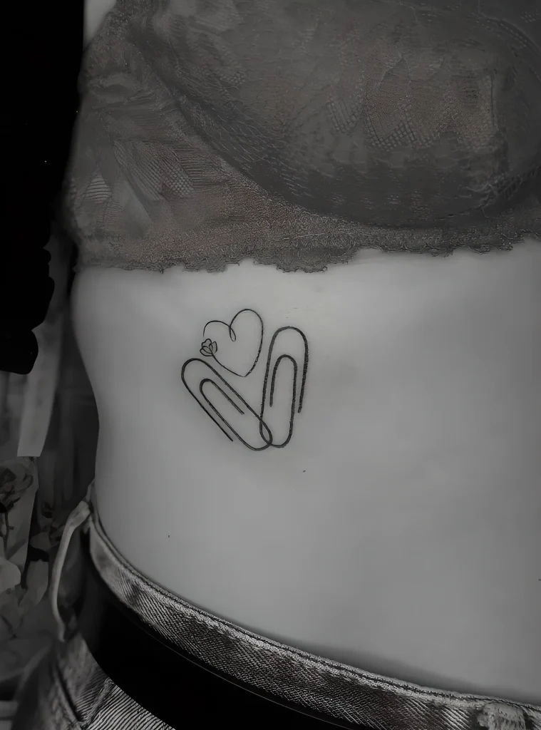 тату-скрепка-пример-рисунка-тату-для-tatufoto-com-8