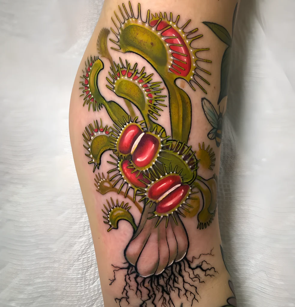 тату-венерина-мухоловка-пример-рисунка-тату-для-tatufoto-com-12