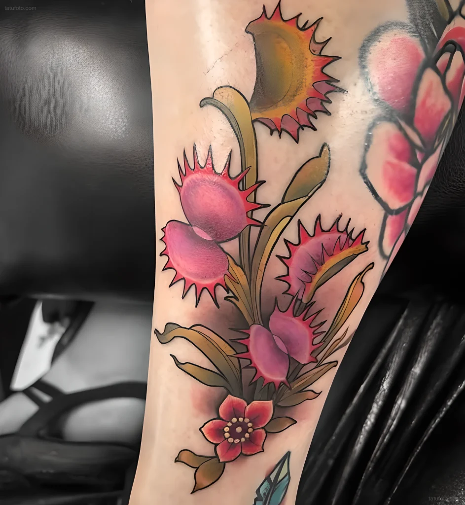 тату-венерина-мухоловка-пример-рисунка-тату-для-tatufoto-com-16