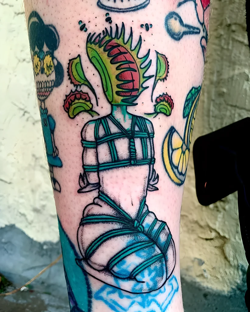 тату-венерина-мухоловка-пример-рисунка-тату-для-tatufoto-com-18