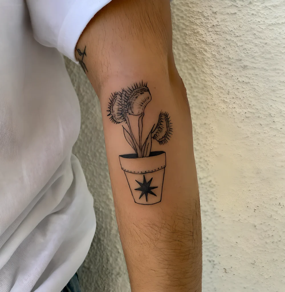 тату-венерина-мухоловка-пример-рисунка-тату-для-tatufoto-com-20