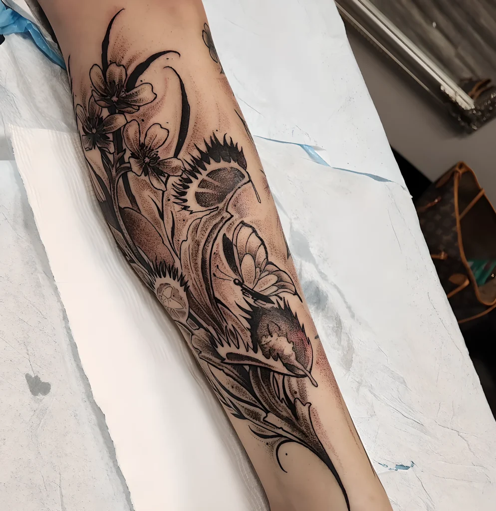 тату-венерина-мухоловка-пример-рисунка-тату-для-tatufoto-com-21