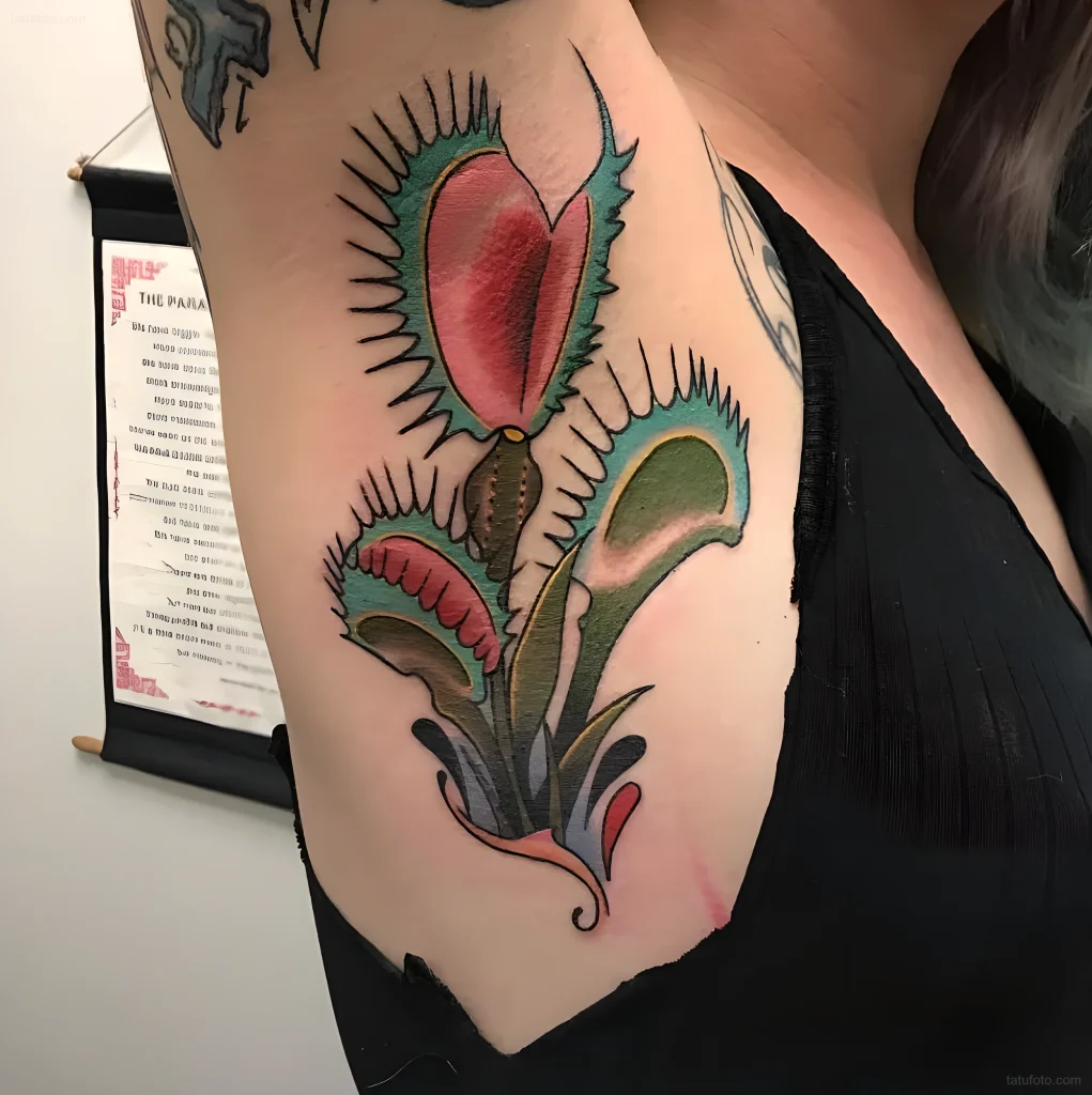 тату-венерина-мухоловка-пример-рисунка-тату-для-tatufoto-com-25