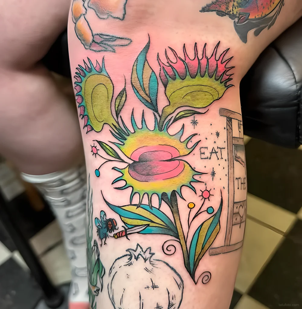 тату-венерина-мухоловка-пример-рисунка-тату-для-tatufoto-com-27