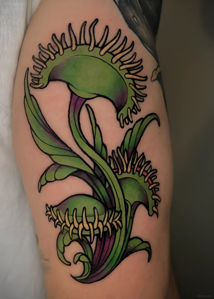 тату-венерина-мухоловка-пример-рисунка-тату-для-tatufoto-com-3