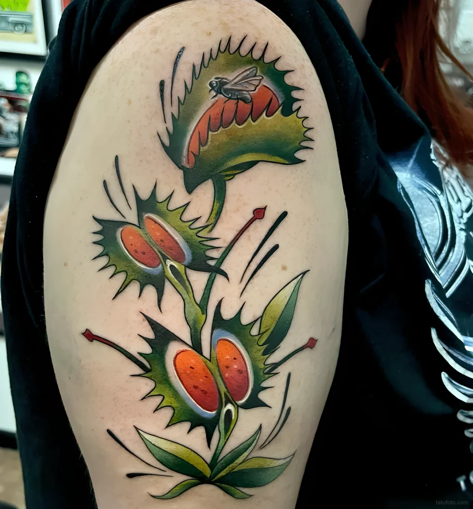 тату-венерина-мухоловка-пример-рисунка-тату-для-tatufoto-com-33