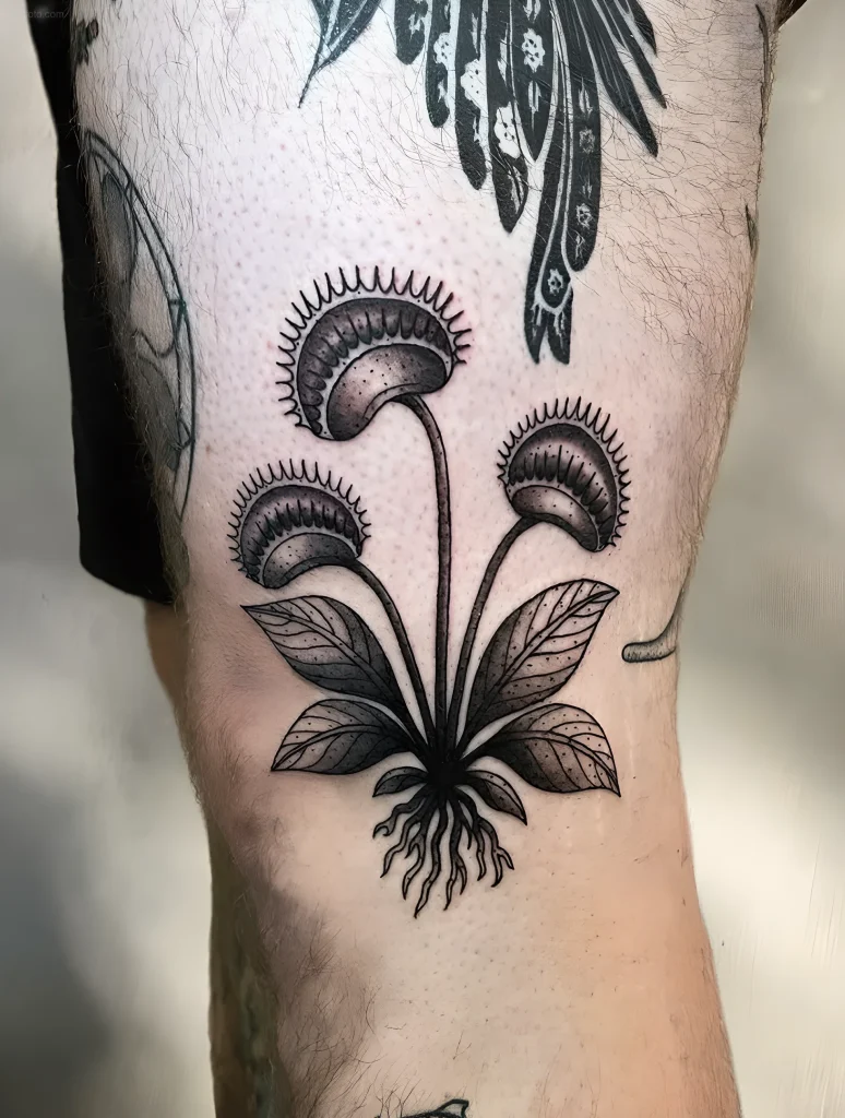 тату-венерина-мухоловка-пример-рисунка-тату-для-tatufoto-com-34