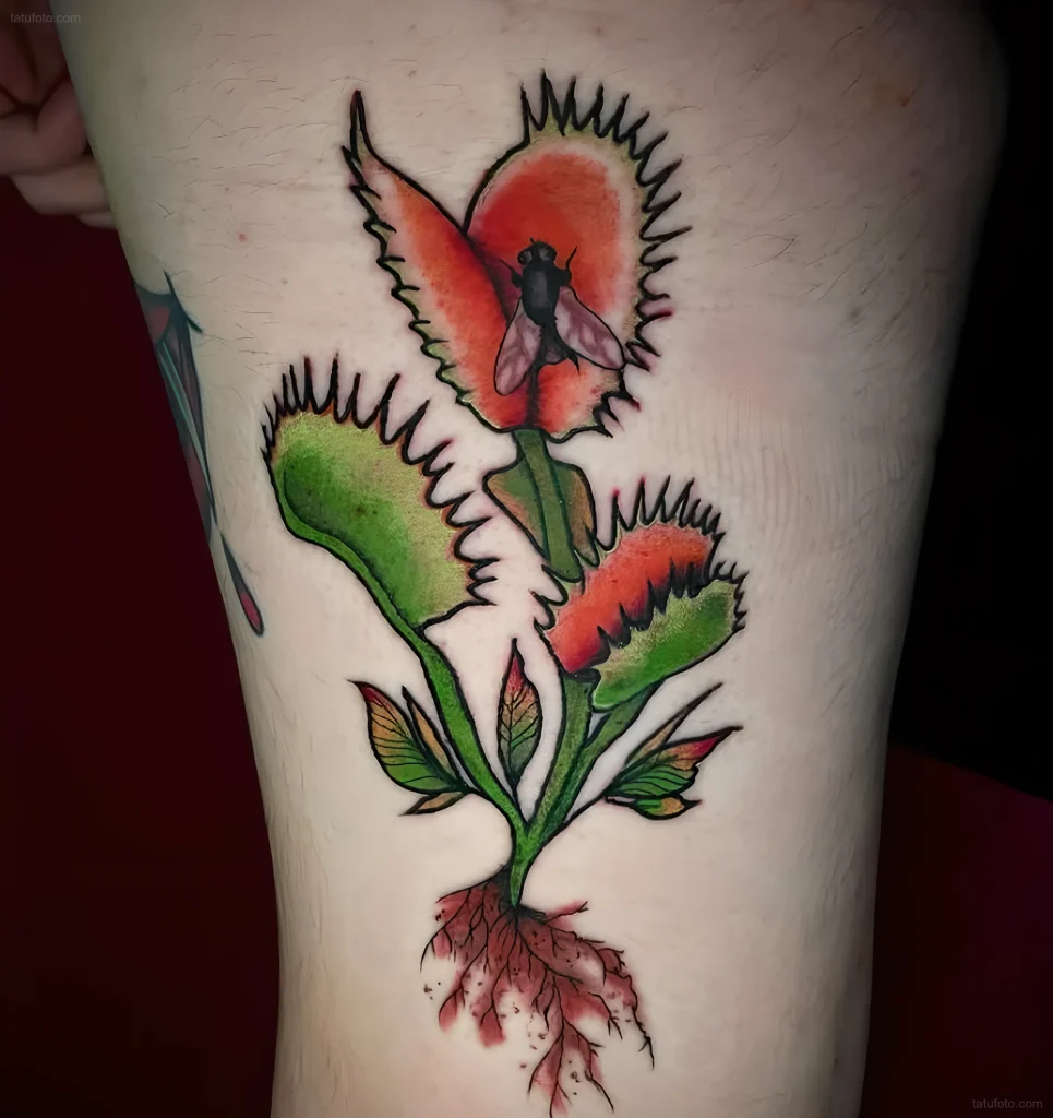 тату-венерина-мухоловка-пример-рисунка-тату-для-tatufoto-com-37