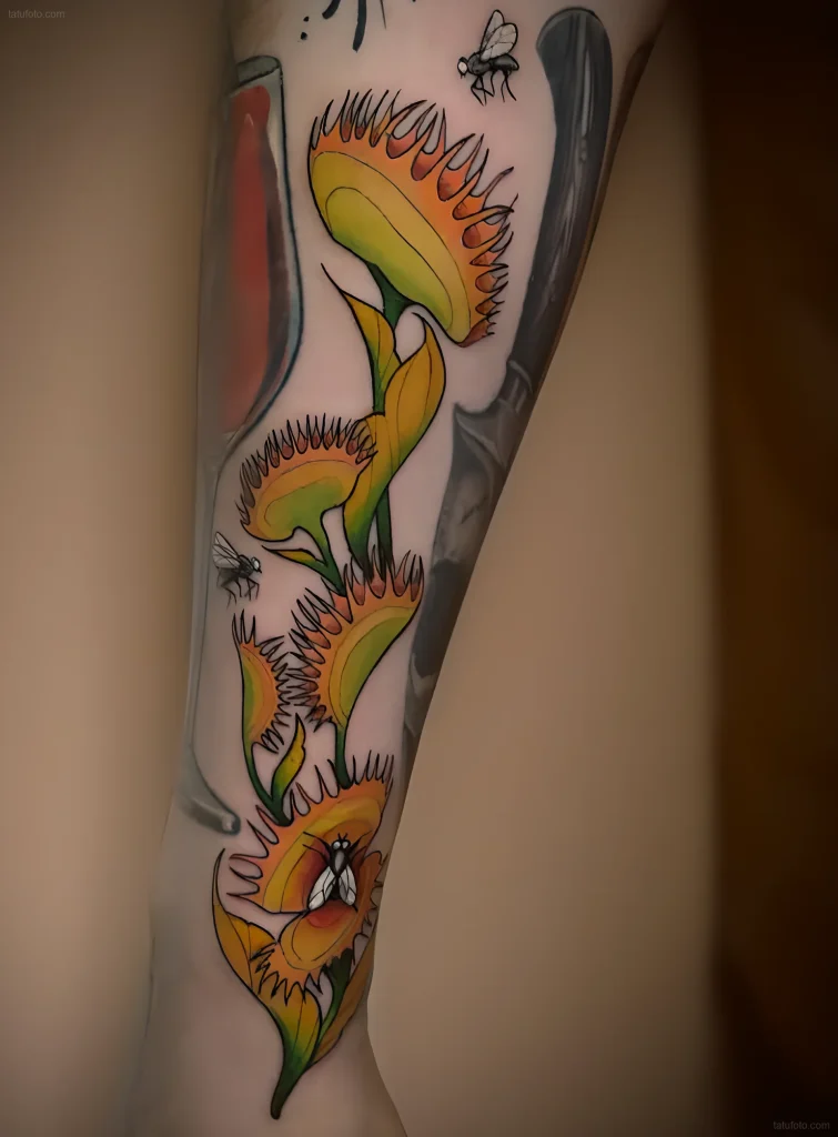 тату-венерина-мухоловка-пример-рисунка-тату-для-tatufoto-com-40