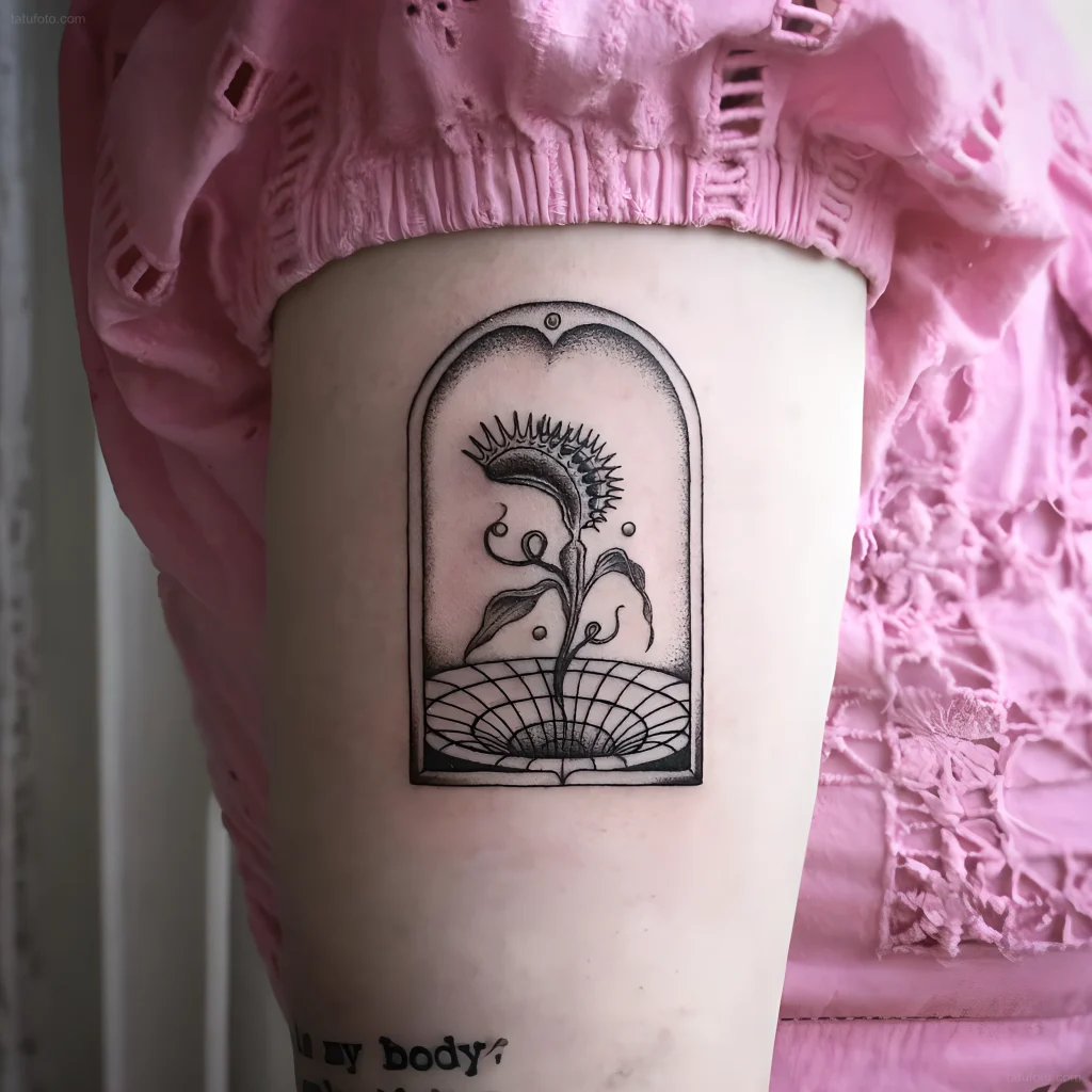 тату-венерина-мухоловка-пример-рисунка-тату-для-tatufoto-com-42
