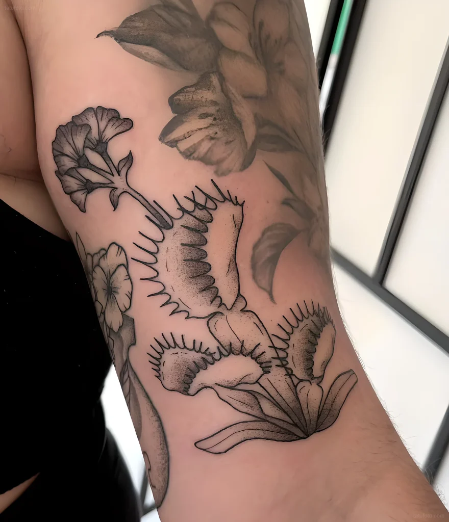 тату-венерина-мухоловка-пример-рисунка-тату-для-tatufoto-com-43