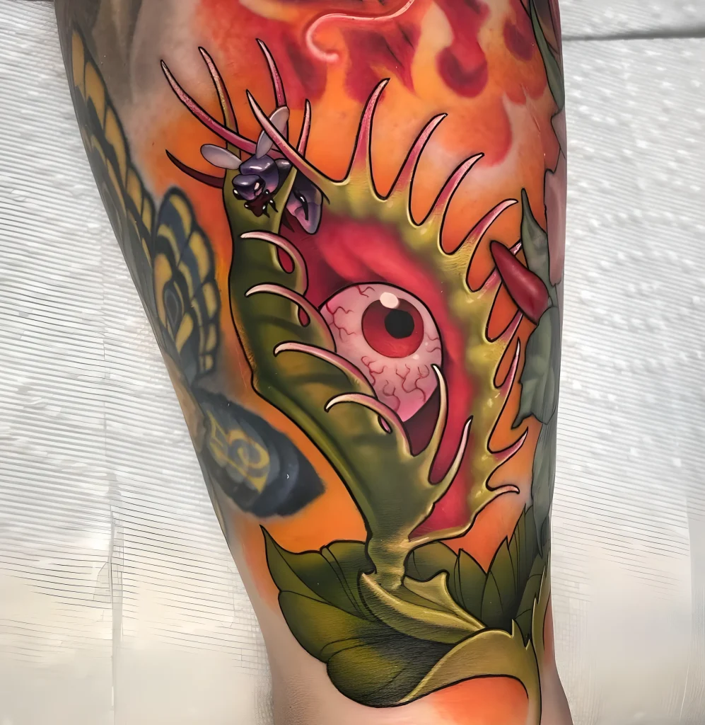 тату-венерина-мухоловка-пример-рисунка-тату-для-tatufoto-com-46