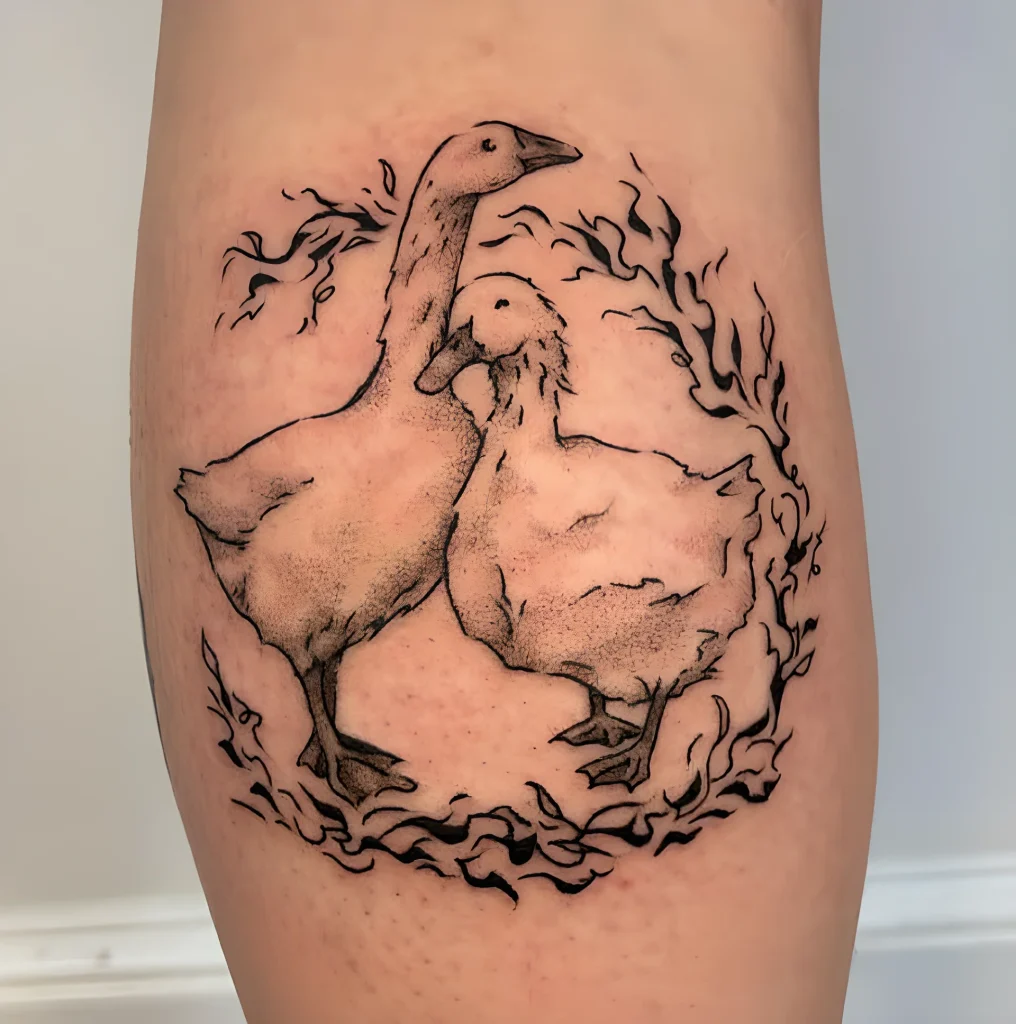 тату-гусь-пример-рисунка-тату-для-tatufoto-com-36