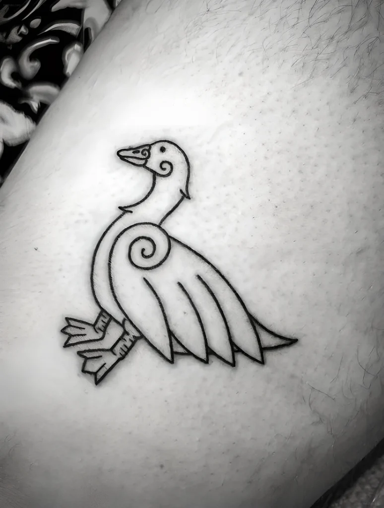 тату-гусь-пример-рисунка-тату-для-tatufoto-com-45