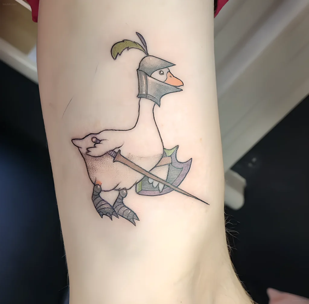 тату-гусь-пример-рисунка-тату-для-tatufoto-com-61