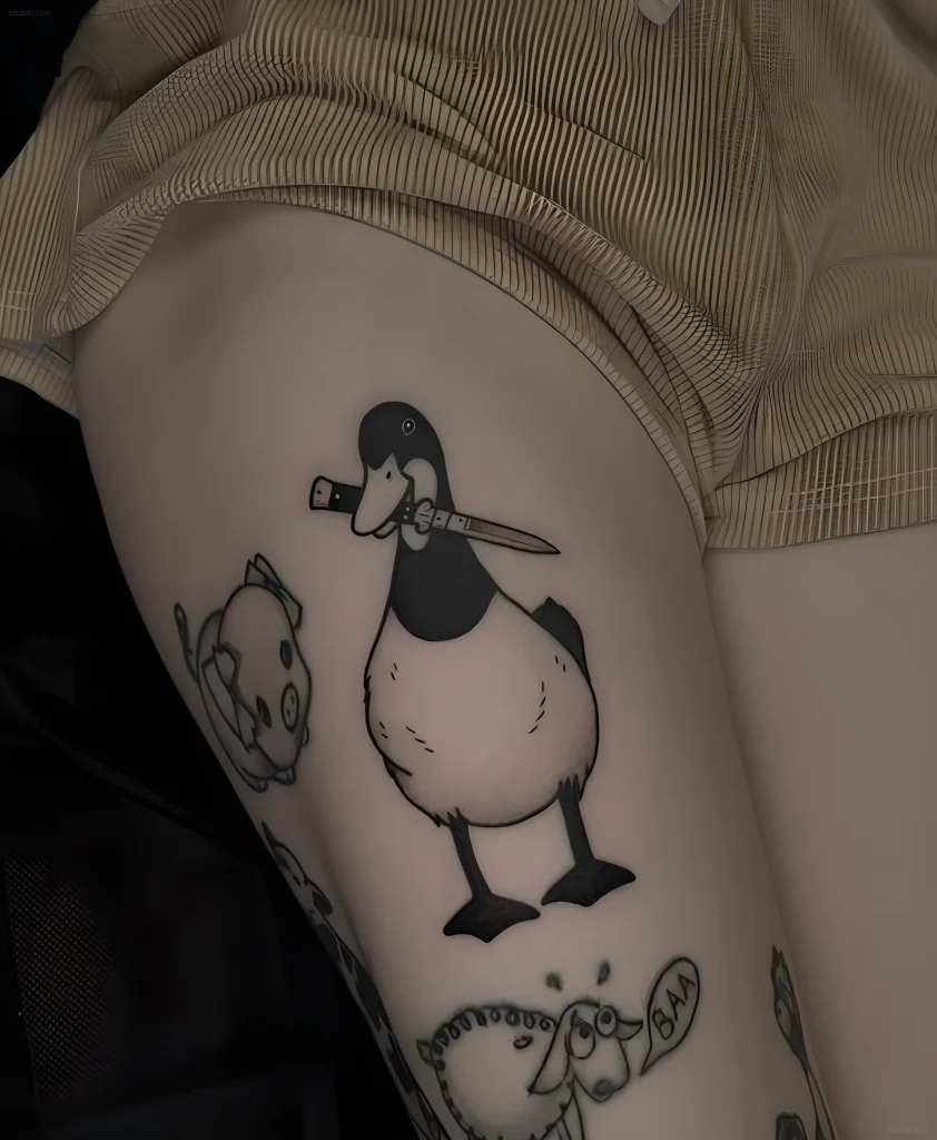 тату-гусь-пример-рисунка-тату-для-tatufoto-com-74