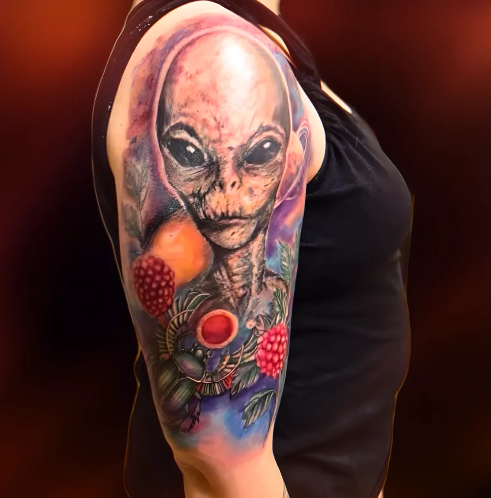 тату-инопланетянин-пришелец-пример-рисунка-тату-для-tatufoto-com-6